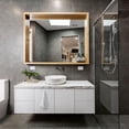 thumbnail image 6 of Stainless Steel Over the Cabinet Door Hooks, Space Saver Organizer for Bathroom and Kitchen, Modern Design Towel and Accessory Hooks - 2 Pack White, 6 of 6