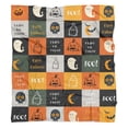 thumbnail image 5 of Happy Halloween Spooky Trick or Treat Blanket Pumpkin Blanket for Halloween Decorations Soft Fuzzy Plush Lap Blanket for Kids Adults Wife (50x60inch), 5 of 5