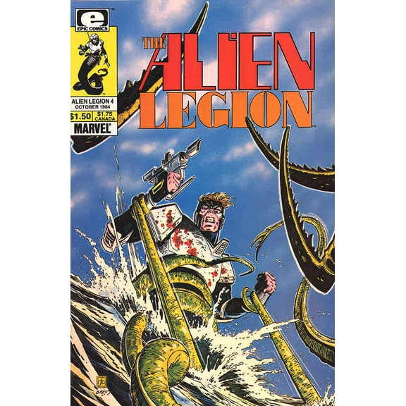 Alien Legion (Vol. 1) #4 VF ; Epic Comic Book