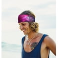 thumbnail image 4 of WIRESTER Bandana Seamless Tube Mask, Headwear, Scarf for Wear Face Coverings, Running, Cycling, Fishing, UV Protection - Pink Stardust Nebula, 4 of 6