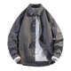 thumbnail image 1 of Blusa y camisa de manga larga con cuello vuelto para hombre, blusa informal a cuadros a la moda con botones y cuello vuelto, blusa de poliéster para hombre, 1 of 8
