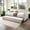 Fog, variant on Gray Melange Sofa - Pocket Coil Support - Button-Tufted Elegant Design