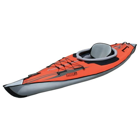 Advanced Elements Advancedframe Inflatable Kayak in Red and Gray
