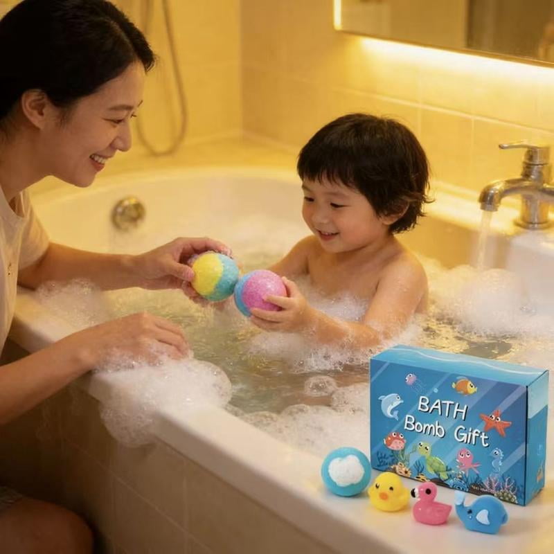 Bath Bombs with Toys Inside, 12 pcs Kids Bath Bombs Gift Set, Easter Gifts for Kids, Easter Basket Stuffers, Easter Egg Bath Bombs, Bubbles for Kids, Bath Toys for Kids