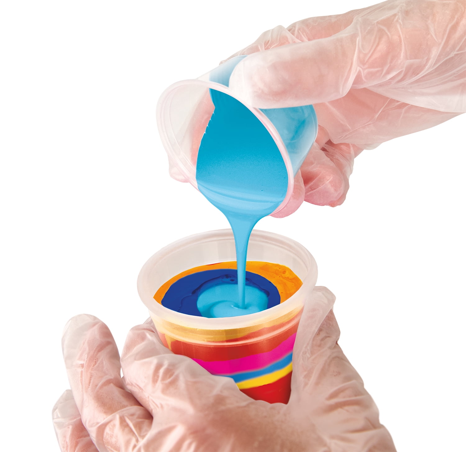 Cra-Z-Art Palmer Acrylic Paint Pouring Art Activity Kit - Ocean Sunset