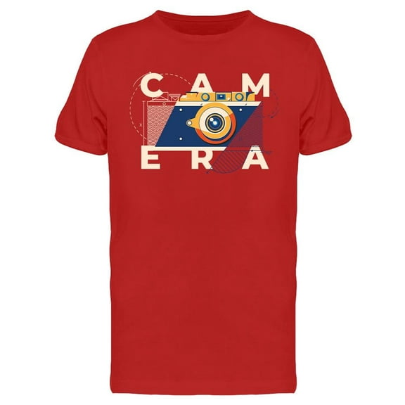 Camera T-Shirt Men -Image by Shutterstock, Male x-Large