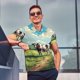 thumbnail image 4 of Balery Prairie Pasture Cow Camisa Polo de Hombre con Estampado, de Manga Corta y Tejido Medio, Camisa Tipo Golf Polo-Medium, 4 of 6