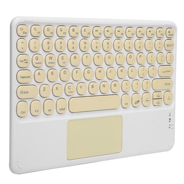 Clavier Magnétique, Clavier Bluetooth Pavé Tactile Clavier Bluetooth Rond Clavier Sans Fil Intégration Transparente
