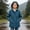 Blue, variant on Rain Jacket for Girls Lightweight Hooded Raincoat Outdoor Waterproof Windbreaker with Pockets, Adjustable Waist, Size 5-16