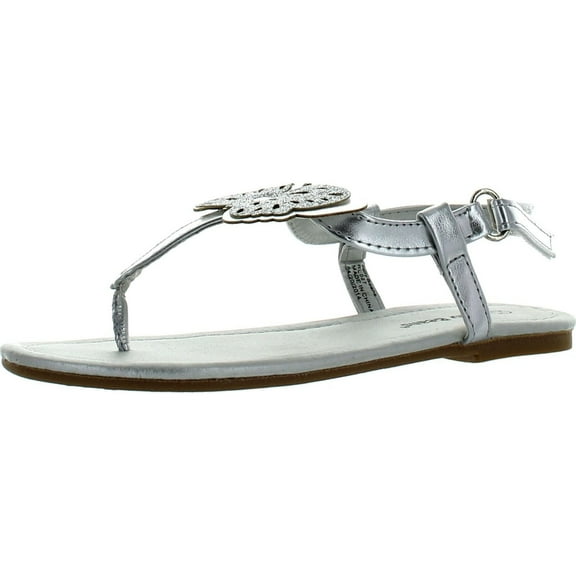 Jelly Beans NANA Youth Kid's Girls Hot T-Strap Thong Sandals Comfort Shoes