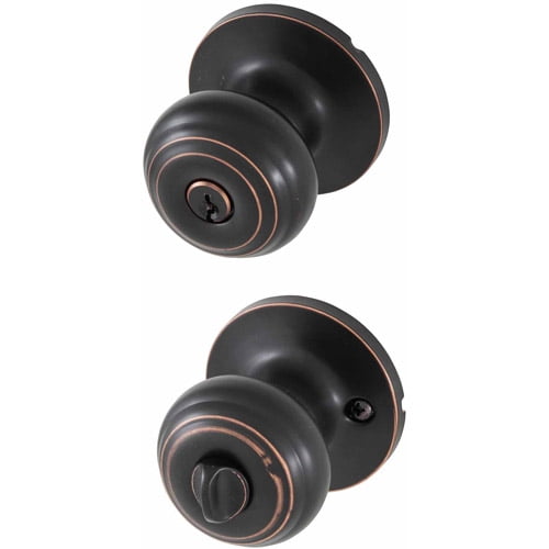 Honeywell Classic Knob Entry Door Lock, Oil Rubbed Bronze