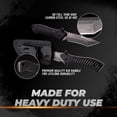 thumbnail image 3 of Oerla OLK-D47 Fixed Blade Knife D2 Steel Outdoor Camping Knife with G10 Handle Waist Clip EDC Kydex Sheath, 3 of 7