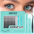 thumbnail image 1 of Lash Clusters Kit MSCICI con diseño de púas naturales para pestañas, 1 of 9