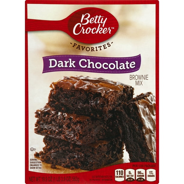 Betty Crocker Dark Chocolate Brownie Mix Family Size
