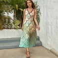 thumbnail image 5 of Mermaid Fish Scales Pattern Design Sleeveless Dress Summer Clothes for Women Women's Clothing 2025, 5 of 7