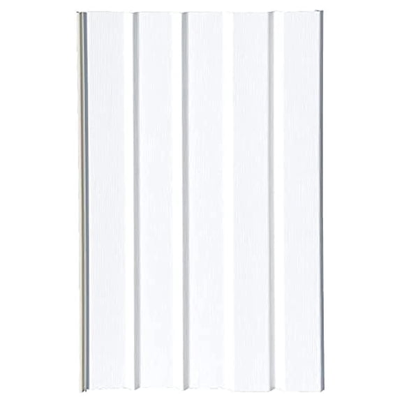 Mobile Home Skirting Vinyl Underpinning Panel White 16" W x 28" L (Pack of 8)