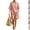 20# Red, variant on Women's 2 Piece Set Short Sleeve V Neck Striped Top and Loose Shorts Casual Summer Loungewear Outfits Red XXL