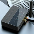 thumbnail image 2 of VividTech Bluetooth 5.3 Transmitter Receiver for Home Stereo TV, HiFi Wireless Audio Adapter with Audiophile DAC & AptX HD/Low Latency, Long Range, Optical RCA AUX 3.5mm Outputs/Inputs, 2 of 6