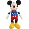 Patriotic Bean Plush Mickey Mouse, 4th of July Independence Day Decorations
