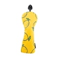 thumbnail image 2 of Lipstore Lemon Printed Golf Wood Headcover Adorable Travel Transport Sports Protector FW, 2 of 8