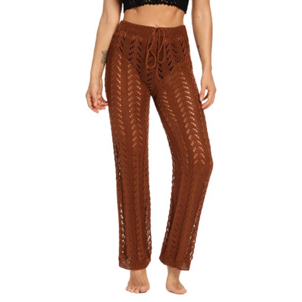 Pantalones de playa de crochet NikouMX para mujer Walmart en línea