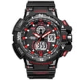 thumbnail image 1 of SMAEL 1376C Reloj de pulsera deportivo para hombre, resistente al agua, multifuncional, de cuarzo y electrónico, 1 of 8