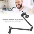 thumbnail image 4 of Yazoeia Upgraded 22.4in/57cm Adjustable Articulating Friction Magic Arm 360° Rotation with Ball Head, Magic Arm Camera Mount with 1/4 and 3/8 Thread for Microphone Webcam LED Light CJC912-134369, 4 of 9