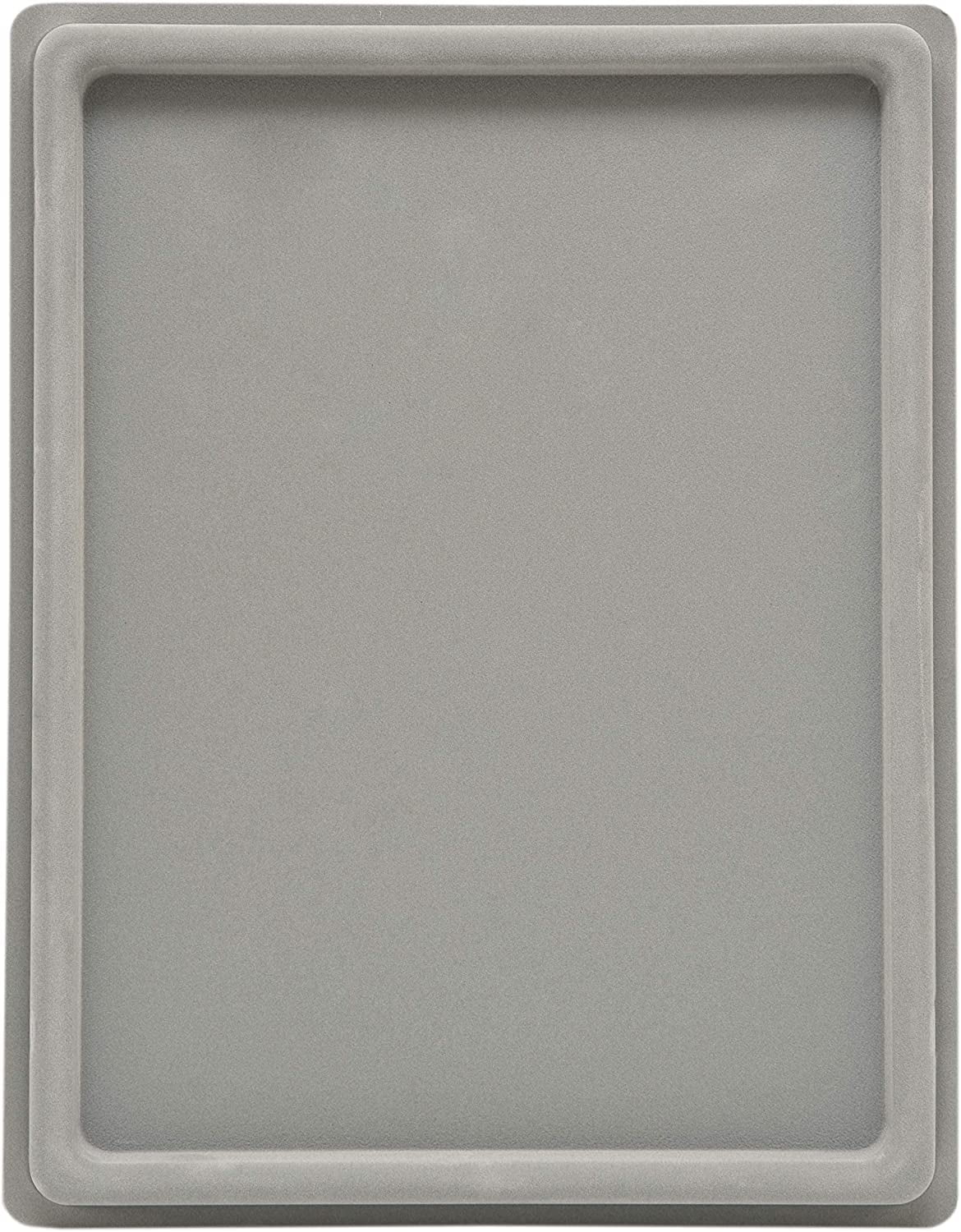 Beadsmith Bead Design Beading Board Tray Gray Flock with Lid Set, 9.25x12.5  Inches — Beadaholique