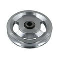 thumbnail image 2 of Aluminium Alloy Universal Bearing Pulley Wheel Cable Machine Fitness Equipment 95mm, 2 of 8