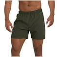 thumbnail image 1 of Men Shorts Cargo Big And Tall Men Cargo Shorts Men's 5 Inch Running Athletic Shorts with Pockets Quick Dry Lightweight Gym Workout Shorts, Elastic Waist, 1 of 9