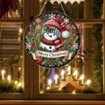thumbnail image 3 of Kit de manualidades con forma de muñeco de nieve navideño con forma de diamante acrílico JJFox, bricolaje, 3 of 7