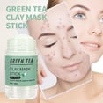 thumbnail image 1 of Green Tea Clay Face Mask Stick Rotating Face Mask Cuidado de la piel para todo tipo de piel, 1 of 9