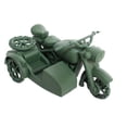 thumbnail image 1 of Yinanstore 2x Plastic Soldier Motorbike Accessory Layout Model Tabletop Decor Collectibles, 1 of 8