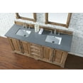 thumbnail image 5 of James Martin Vanities 238-105-V72-3 Driftwood / Shadow Gray Providence 72" Free Standing, 5 of 7