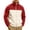 Red, variant on Mens Jackets Long Sleeve Stand Collar Full Zip Contrast Fall Winter Fleece Warm Outwear with Pockets(Large,Gray)