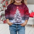 thumbnail image 2 of Gubotare Kids Sweatshirt Tops Toddler Baby Girls Birthday Baby Party Sweatshirt Long Sleeve Shirt 4T 5T(Silver, 4-5 Years), 2 of 4