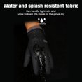 thumbnail image 4 of Winter Men's Outdoor Coldproof Ski Gloves Windproof Waterproof K Gray, 4 of 5