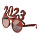thumbnail image 5 of Gafas divertidas para fotos de Año Nuevo 2023, ideales para celebraciones, fiestas de adultos y niños. Rojo, 5 of 9