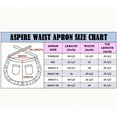 thumbnail image 7 of Aspire Waist Apron with Pockets, Women\'s Kitchen Pink Half Apron, Ruffle Cotton Costume Maid Apron for Cooking - M, 7 of 7