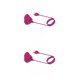 thumbnail image 4 of Methold de escritorio con cable de fecha Universal Multi-Colors Smartwatch Accesorios Base de carga rápida de plástico Piezas de automóvil Rosa roja 2piezas, 4 of 5