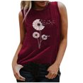 thumbnail image 2 of Débardeurs pour Femmes Athletic Works Mode Décontractée Imprimé Sans Manches Blouse Camisole, 2 of 7