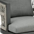 thumbnail image 6 of Zella Outdoor Swivel Bar or Counter Stool in Aluminum with Rope and Cushions, 6 of 8