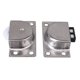 thumbnail image 2 of 2 pares de ruedas de acero inoxidable 338 para puerta corrediza de armario, 2 of 3