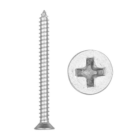 

Andoer A2 DIN7982 #8 304 4.2mm Stainless Steel Screw Countersunk Self Tapping Wood Screws 4.2mm*45mm