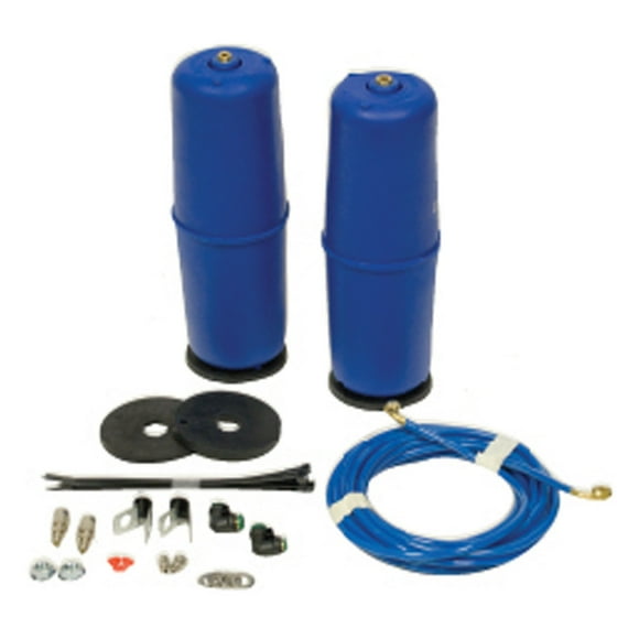 Firestone Industrial Helper Spring Kit 4100 Coil-Rite; Air Spring; Mounts Inside Coil Spring; 500 to 1000 Pound Leveling Capacity; Adjustable from 5 to 35 PSI; Polyurethane
