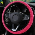 thumbnail image 5 of 15inch Ice Car Auto Silk Steering Wheel Cover Universal Anti-slip Wheel Protector, 5 of 11