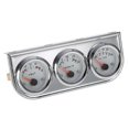 thumbnail image 5 of 52MM Oil Pressure Fahrenheit Water Temperature Gauge Voltmeter Chrome 3 in 1 Gauge Kit Car Motorcycle Meter, 5 of 5