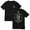 Black, variant on Phil Wickham Song Of The Saints Album Cotton T-shirt Women Men Short Sleeve Crewneck Fashion Tee
