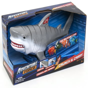 Adventure Force Crunch & Carry Shark Toy, 5 Pieces