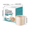 thumbnail image 5 of Hydrocolloid Patch Bandages with Self-Adhesive, Advanced Hydrocolloid Healing Technology, for C-Section Softens Flattens Stretch Marks, 5 of 5